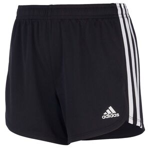 Adidas Girl's Mesh Shorts, size Small (7/8), Black/White